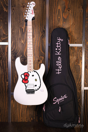 Squier Fender x Hello Kitty White Stratocaster