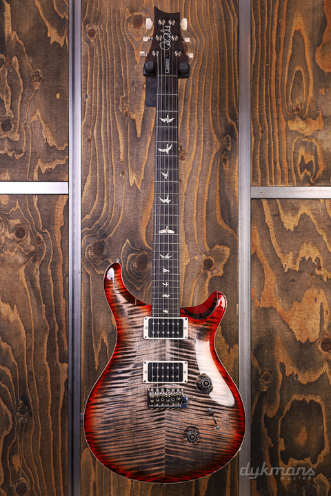 PRS Custom 24 Charcoal Cherry Burst #0386448