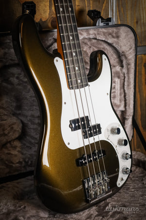 Fender American Ultra II Precision Bass Texas Tea
