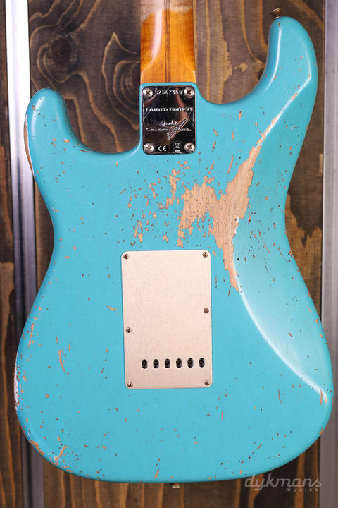 Fender Custom Shop LTD '58 Stratocaster Heavy Relic, Super Faded Aged Taos Turquoise