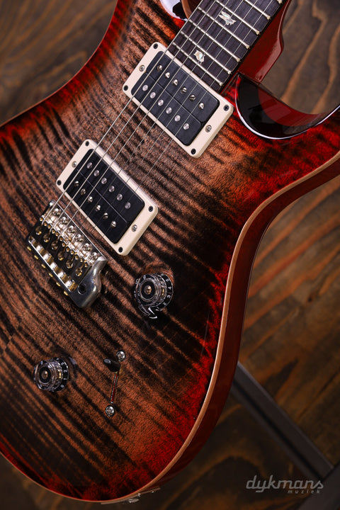 PRS Custom 24 Charcoal Cherry Burst #0372969