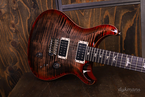 PRS Custom 24 Charcoal Cherry Burst #0372969