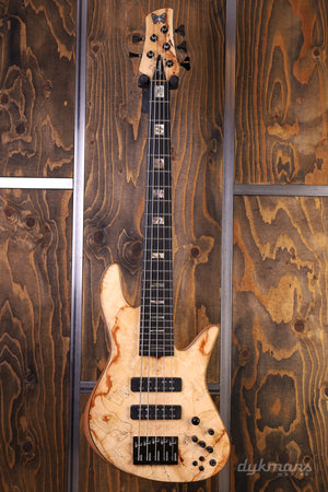 Fodera Emperor Deluxe Chestnut Burl