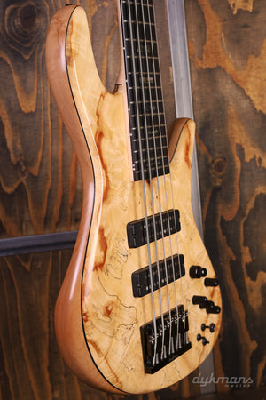 Fodera Emperor Deluxe Chestnut Burl