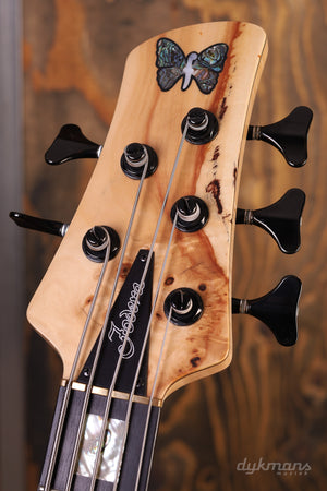 Fodera Emperor Deluxe Chestnut Burl