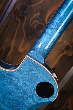 ESP Original Eclipse Custom Blue Liquid Metal