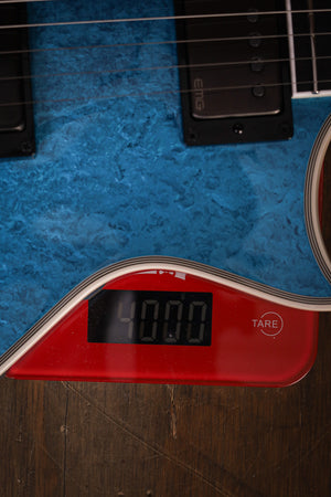 ESP Original Eclipse Custom Blue Liquid Metal