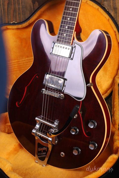 Gibson '61 ES 335 Viking Red Bigsby Murphy Lab Light Aged