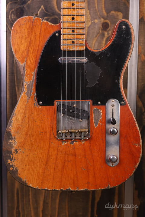 Fender Custom Shop Dale Wilson Masterbuilt 1952 Telecaster Heavy Relic Aged Natural