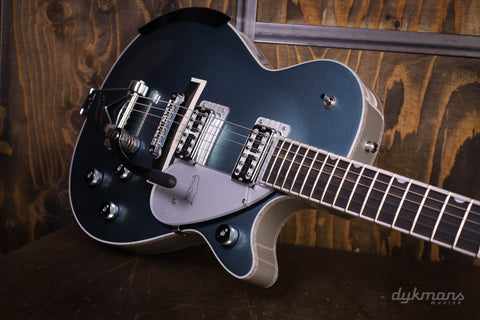 Gretsch G6134T-140 Limited Edition 140tg Double Platinum Penguin with string-thru Bigbsy