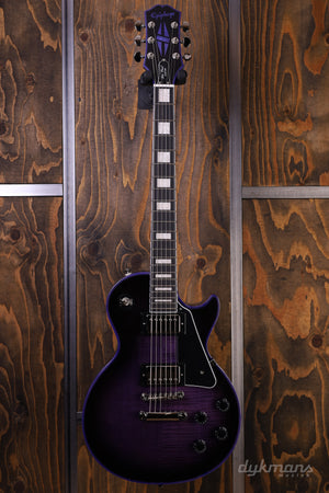 Epiphone Les Paul Custom Widow Purple Black Burst