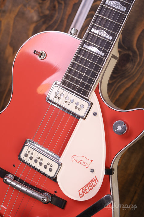 Gretsch Custom Shop 1955 White Penguin Tahiti Coral by Master Builder Chad Henrichsen