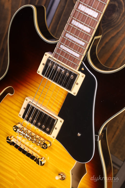 Ibanez JSM10EM Two-Tone Burst John Scofield