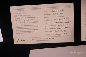 Eastman D'Ambrosio SC '62 Kingtone Shoreline Gold