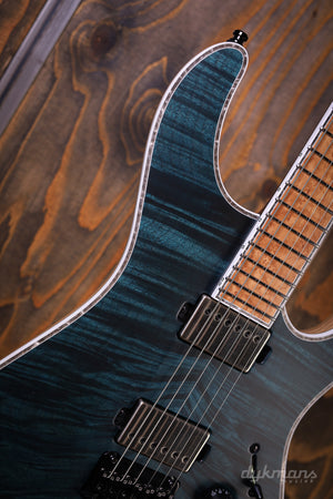 Mayones Regius V24 6 Transparent Turquoise Satin