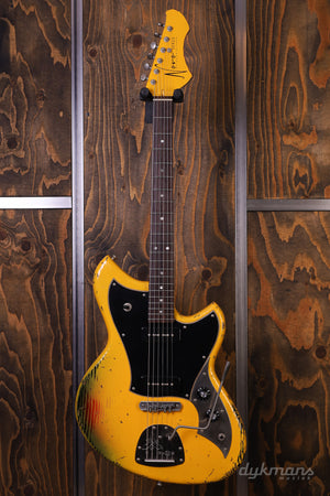 Novo Serus J Finish Over Finish Vandalism over '64 3-Tone Burst