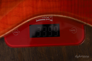 PRS Wood Library Custom 24 Fire Red To Gray Black Fade (Limited)