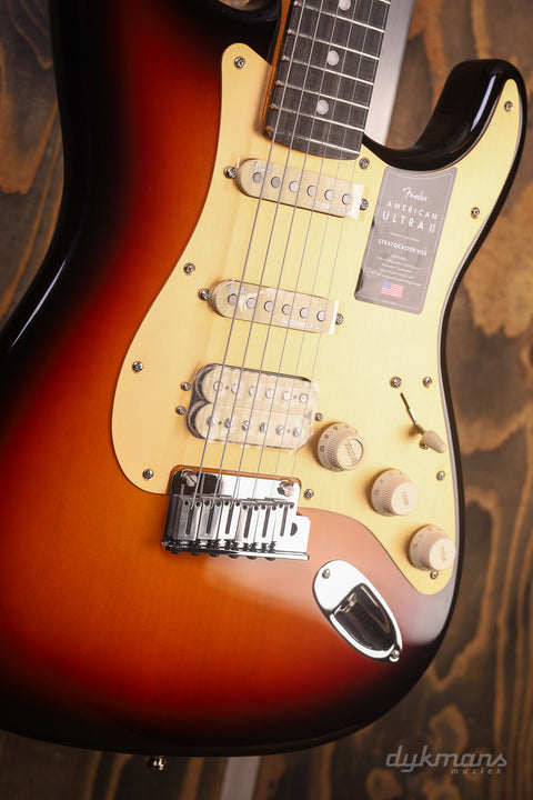 Fender American Ultra II Stratocaster HSS Ultraburst