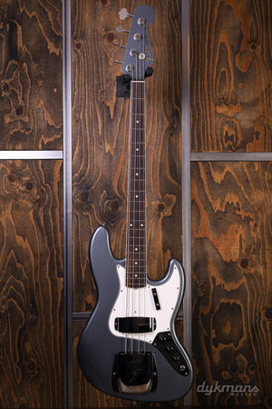 Fender Custom Shop '64 Jazz Bass Journeyman Relic Charcoal Frost Metallic PRE-OWNED!