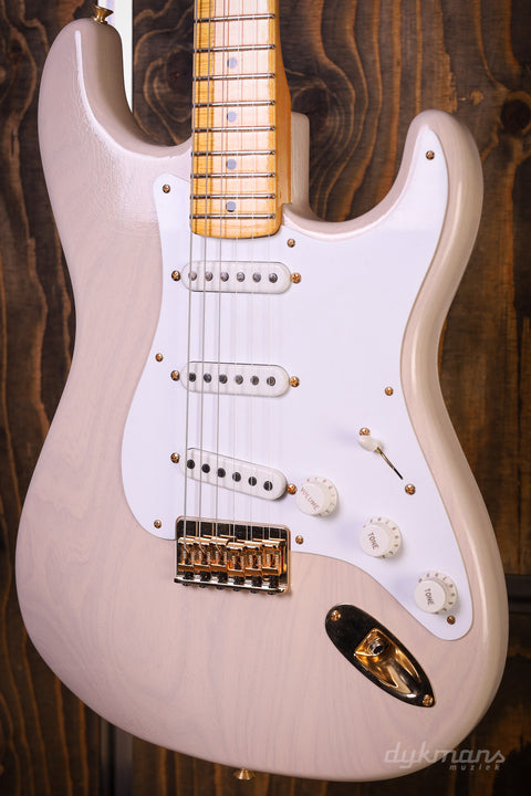 Fender Custom Shop Limited Edition Hardtail '54 Strat DLX Closet Classic Dirty White Blonde