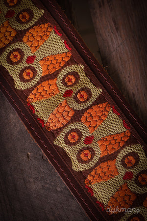 Souldier Guitar Strap Torpedo Owls Brown