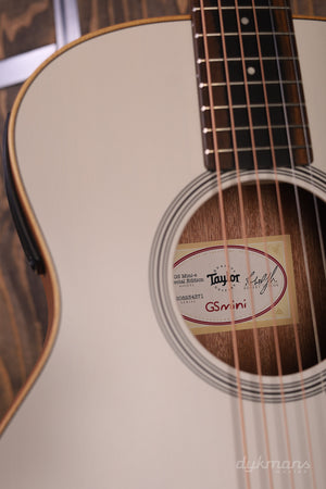 Taylor GS mini-e Special Edition Trans White