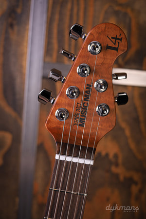 Music Man Luke 4 HH Maple Top Blue Dream