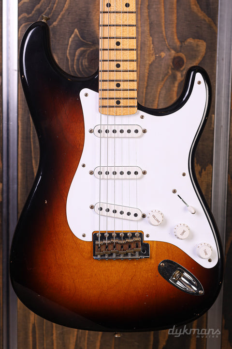 Fender Custom Shop Limited 70th Anniversary '54 Strat Journeyman Relic Wide-Fade 2-Color Sunburst