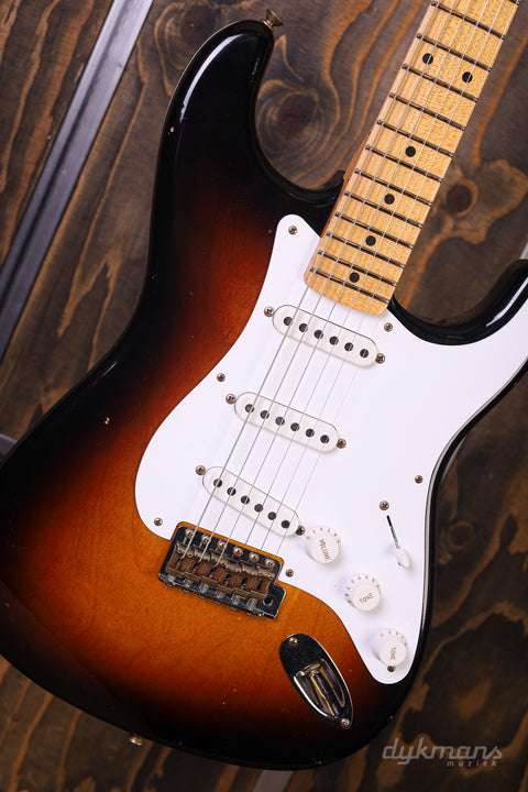 Fender Custom Shop Limited 70th Anniversary '54 Strat Journeyman Relic Wide-Fade 2-Color Sunburst