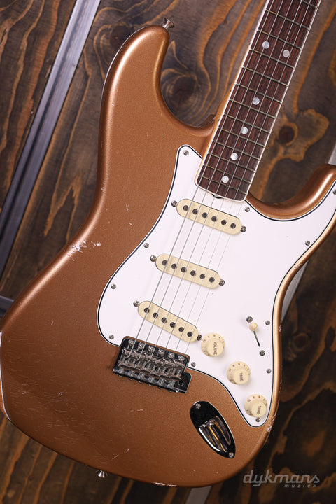 Fender Custom Shop 1967 Stratocaster Relic with Closet Classic Hardware Aged Firemist Gold