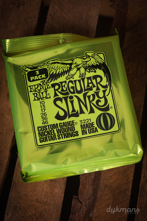 Ernie Ball Regular Slinky 10-46 3-Pack