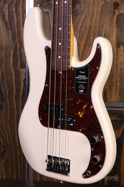 Fender American Professional II Precision Bass Olympic White