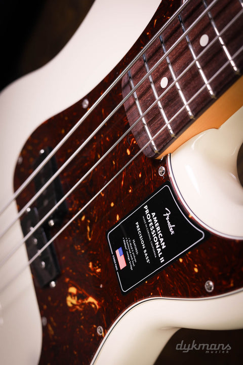 Fender American Professional II Precision Bass Olympic White