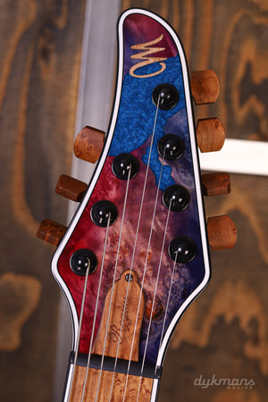 Mayones Regius 7 Buckeye Burl Master Grade Custom Color PRE-ORDER