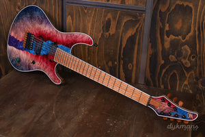 Mayones Regius 7 Buckeye Burl Master Grade Custom Color PRE-ORDER