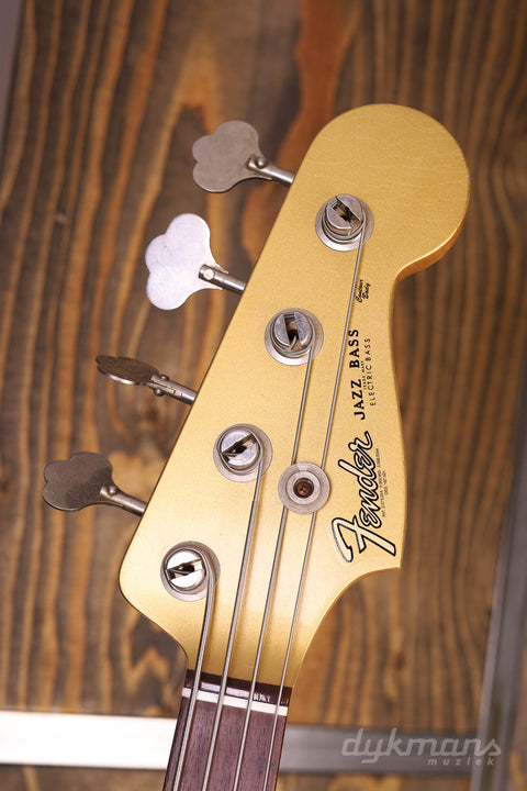 Fender Custom Shop Limited Edition '63 Jazz Bass Journeyman Relic Aged Aztec Gold