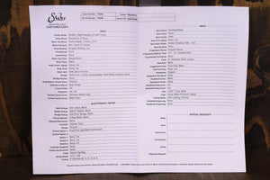 Suhr Modern Plus Bengal Burst