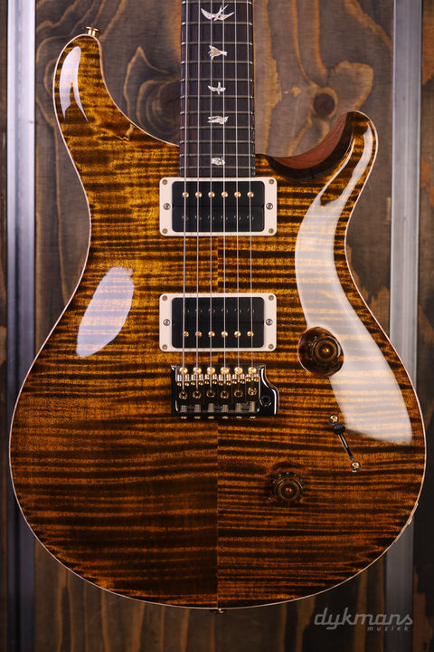 PRS Custom 24 10-Top Yellow Tiger