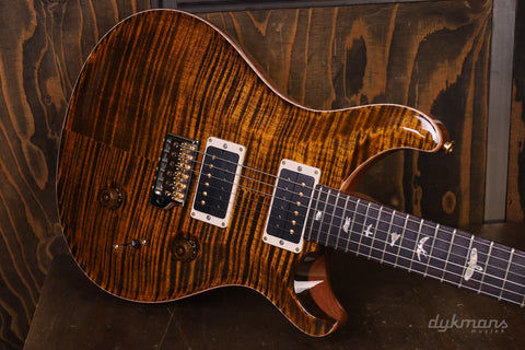 PRS Custom 24 10-Top Yellow Tiger