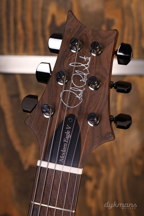 PRS Wood Library Modern Eagle V Burnt Maple Leaf