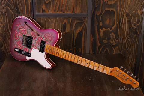 Fender Custom Shop Limited Edition dual pink P90 Relic Aged Pink Paisley Telecaster PRE-OWNED!