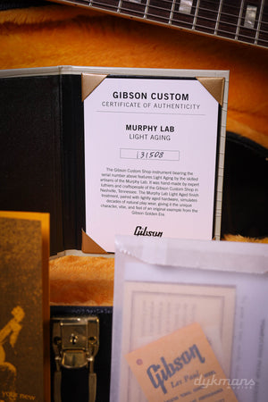 Gibson Custom Shop Murphy Lab '64 ES-335 Double Gold Top Dark Back Light Aged 