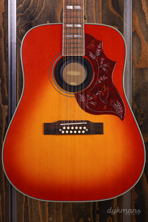 Epiphone Hummingbird 12-String Aged Cherry Sunburst Gloss