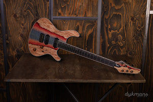 Mayones Regius 6 Spalted Flame Maple