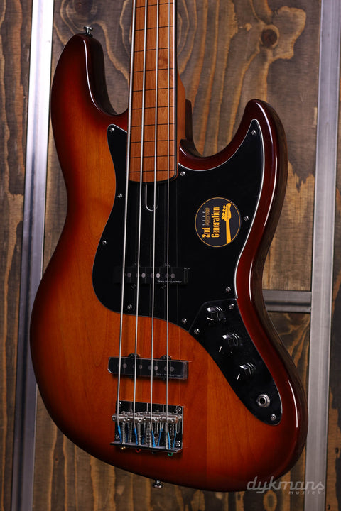 Sire Marcus Miller V5 Fretless 4-String 2nd Gen Tobacco Sunburst