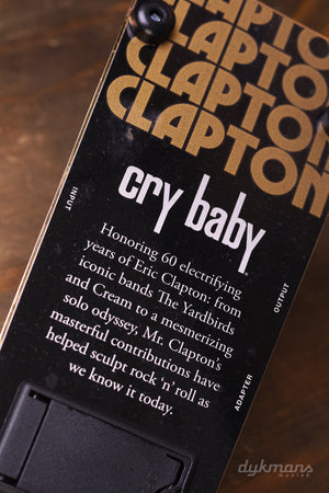 Dunlop Eric Clapton Cry Baby Wah EC95G