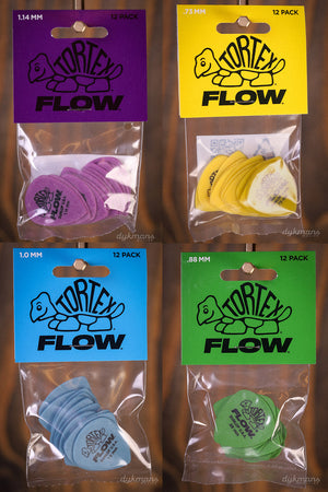Dunlop Tortex Flow Picks 12-pack