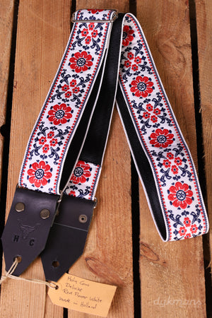 Holy Cow Deluxe Red Flower White