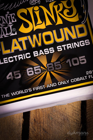 Ernie Ball Hybrid Slinky Cobalt Flatwound Bass 45-105