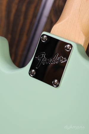 Fender American Performer Mustang Bass Satin Surf Green